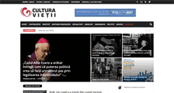 Desktop Screenshot of culturavietii.ro