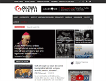 Tablet Screenshot of culturavietii.ro